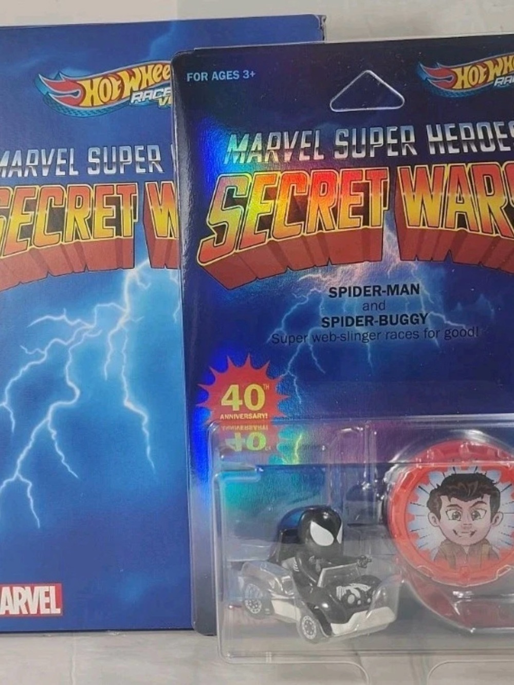 2023 Hot Wheels RacerVerse Marvel Superheroes Secret Wars Spider-buggy NIB